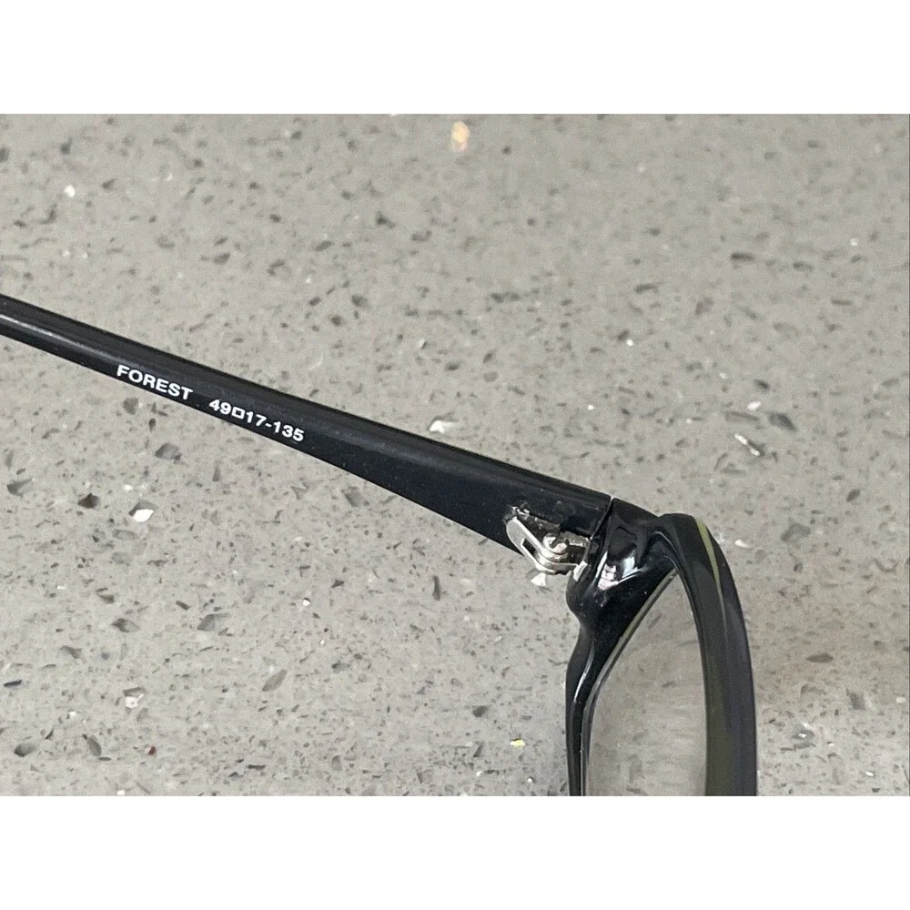 St Moritz Dorinda Eyeglasses Frames ONLY Forest 49-17-135 black green full rim